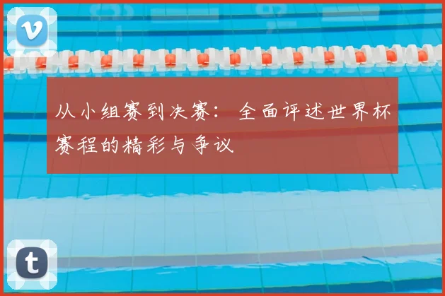 从小组赛到决赛:全面评述世界杯赛程的精彩与争议