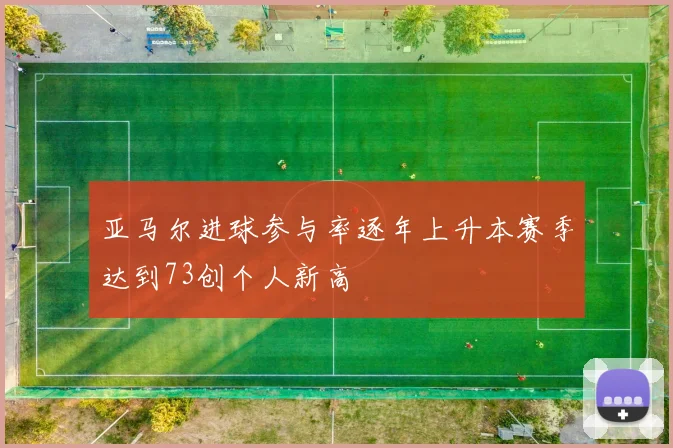亚马尔进球参与率逐年上升本赛季达到73创个人新高
