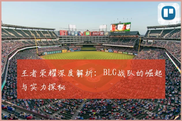 王者荣耀深度解析：BLG战队的崛起与实力探秘
