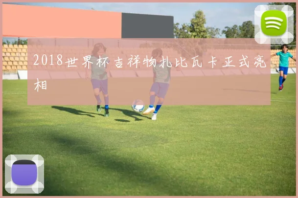 2018世界杯吉祥物扎比瓦卡正式亮相
