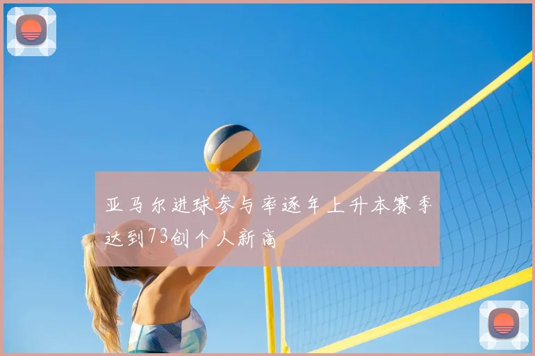 亚马尔进球参与率逐年上升本赛季达到73创个人新高