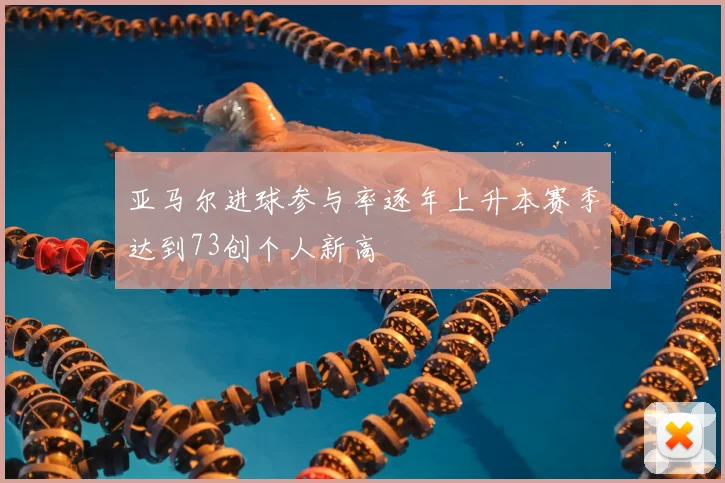 亚马尔进球参与率逐年上升本赛季达到73创个人新高