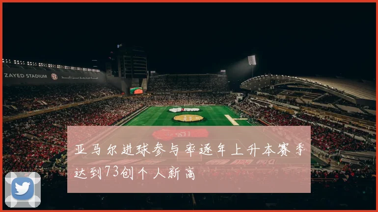亚马尔进球参与率逐年上升本赛季达到73创个人新高